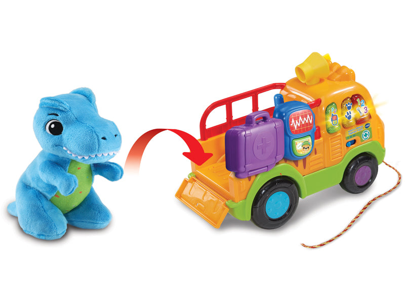 VTech Take Care T-Rex Truck l Bulk Buy at Baby Products Wholesaler