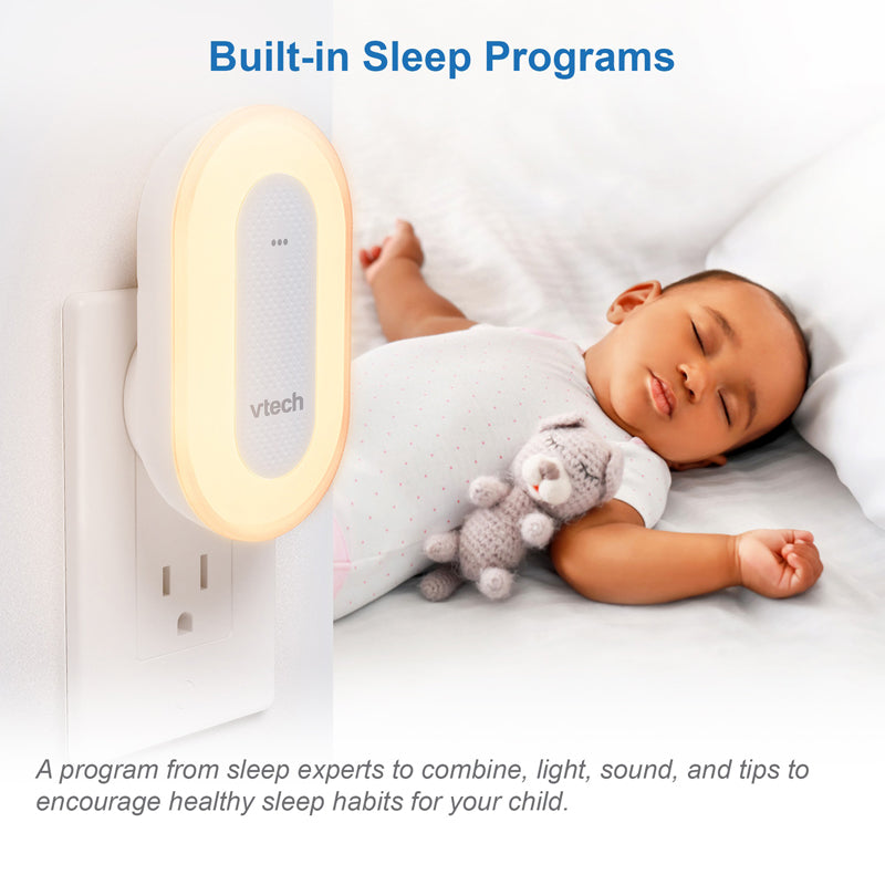 VTech V-Hush Plug In Sleep Training Soother l Bulk Buy at Baby Products Wholesaler