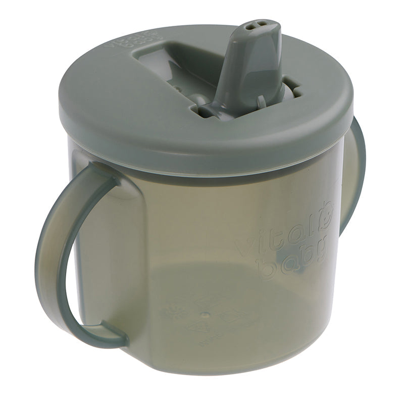 Vital Baby Hydrate Free Flow Cup Moss l Bulk Buy at Baby Products Wholesaler