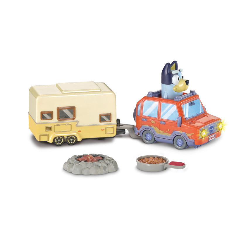 Vtech Toot-Toot Drivers® Bluey Family Car & Caravan l To Buy at Baby Products Wholesaler