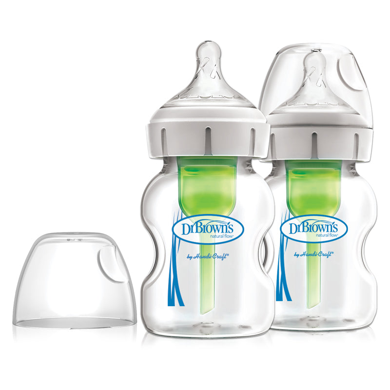 Dr. Brown's Options+ Glass Bottle 150ml 2pk at Baby Products Wholesaler