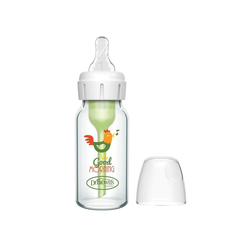 Dr Brown's Options+ Narrow Glass Rooster 120ml at Baby Products Wholesaler