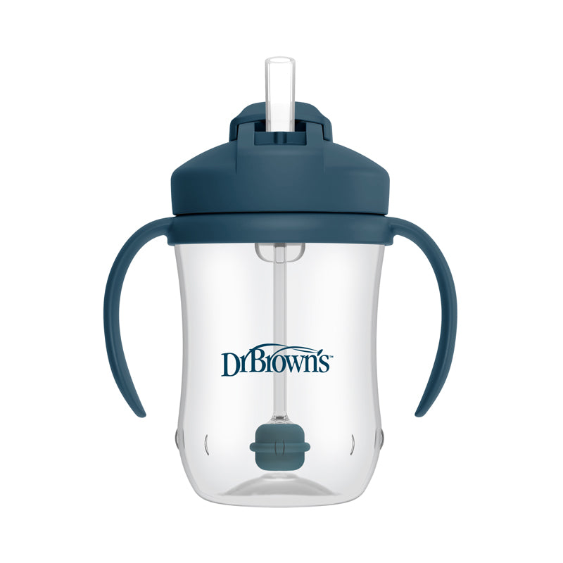 Dr Brown's Straw Cup Navy 270ml at Baby Products Wholesaler