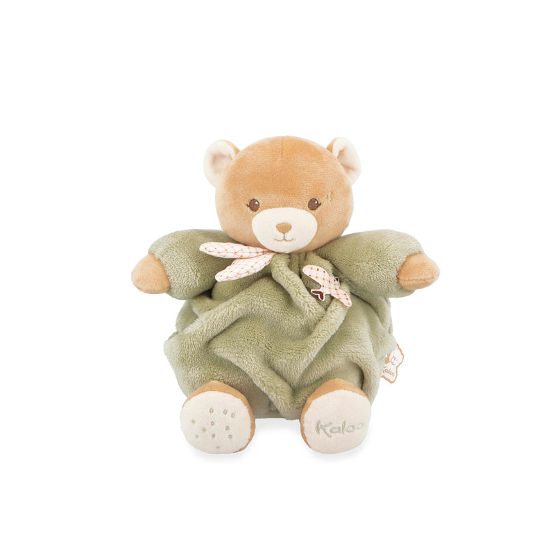 Kaloo Intemporel Chubby Bear Green 17cm at Baby Products Wholesaler