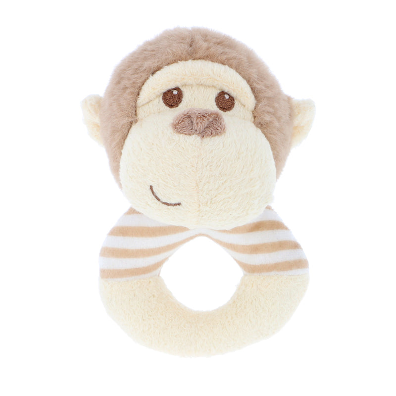 Keel Toys Keeleco Marcel Monkey Ring Rattle 14cm at Baby Products Wholesaler
