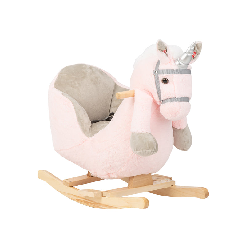 Kikka Boo Rocking Toy With Seat Pink and Sound Unicorn at Baby Products Wholesaler