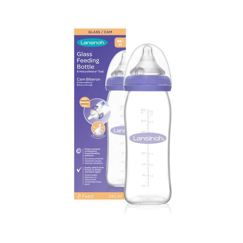 Lansinoh Glass Feeding Bottle 240ml at Baby Products Wholesaler