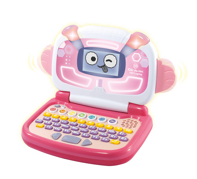 Leap Frog Clic the ABC 123 Laptop pink at Baby Products Wholesaler