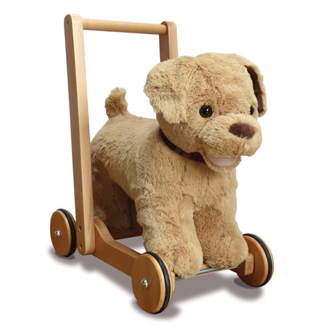 Little Bird Told Me Push Along Dexter Dog at Baby Products Wholesaler