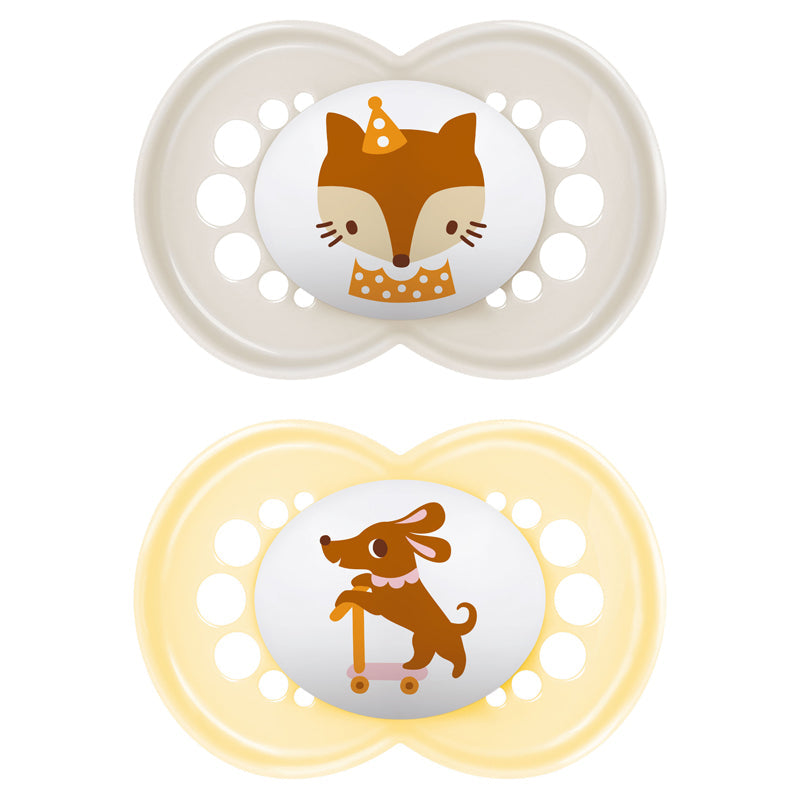 MAM Original Soother Unisex Cute 6m+ 2Pk at Baby Products Wholesaler
