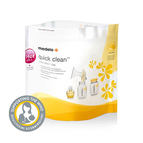Medela Quick Clean Micro-Steam Bags 5Pk at Baby Products Wholesaler