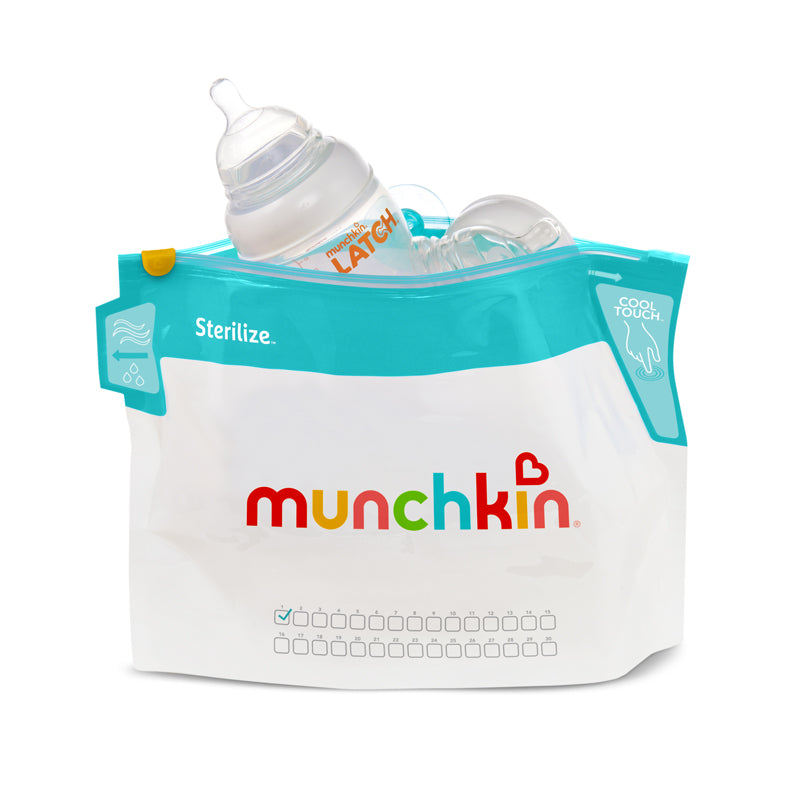 Munchkin Microwave Steriliser Bags 6Pk at Baby Products Wholesaler