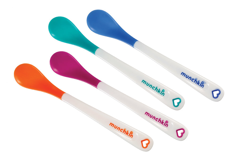 Munchkin White Hot Spoons 4Pk  at Baby Products Wholesaler
