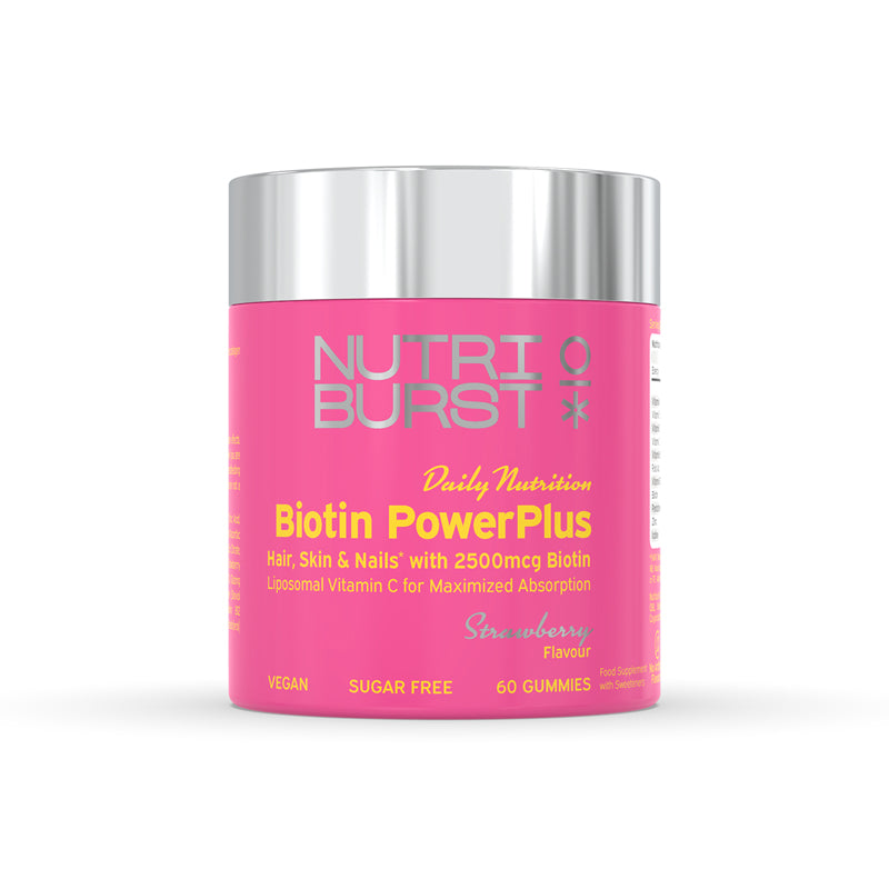 Nutriburst Biotin Powerplus 60s at Baby Products Wholesaler
