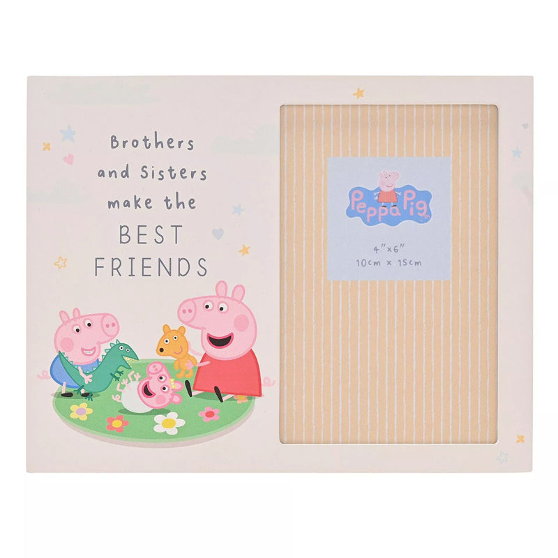 Peppa Pig Brothers & Sisters Photo Frame at Baby Products Wholesaler