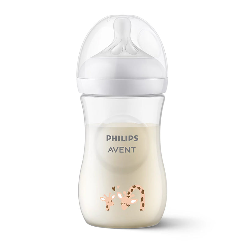 Philips Avent Natural Response 3.0 Bottle Giraffe 260ml at Baby Products Wholesaler
