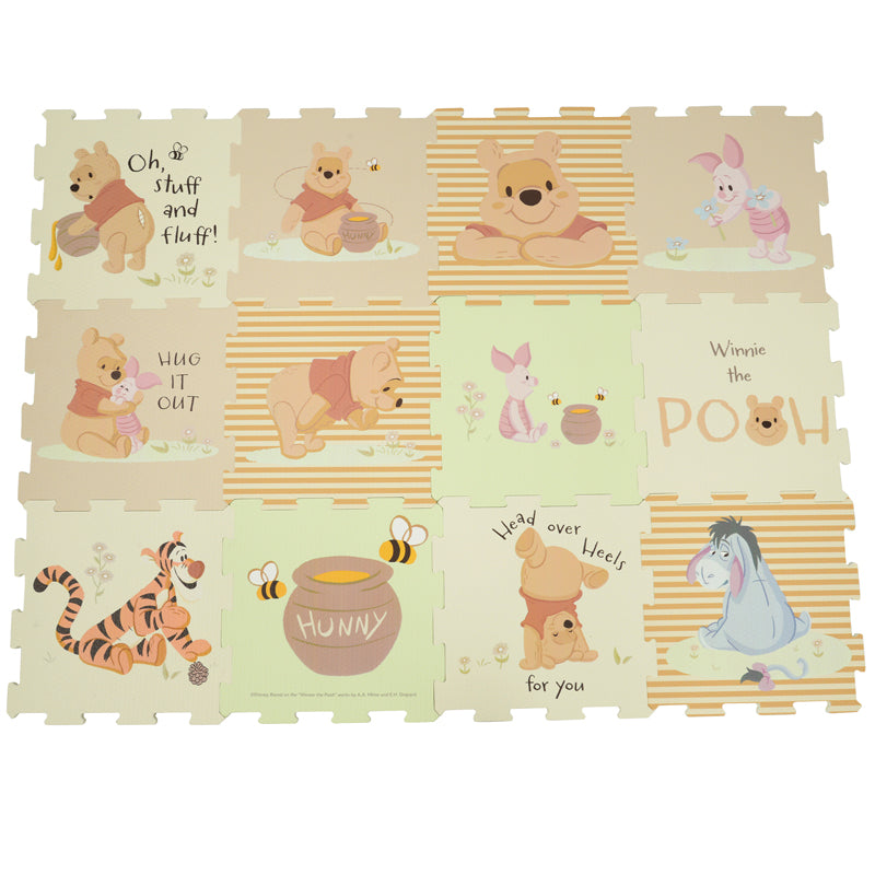 Play Mat 12pc Winnie The Pooh at Baby Products Wholesaler