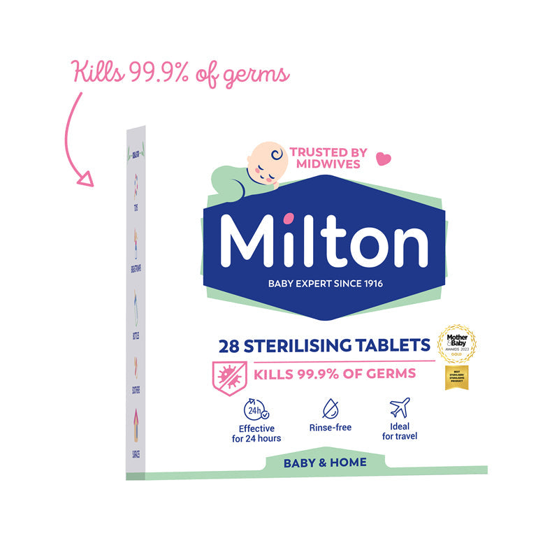 Milton Standard Sterilising Tablet 28Pk l Bulk Buy at Baby Products Wholesaler