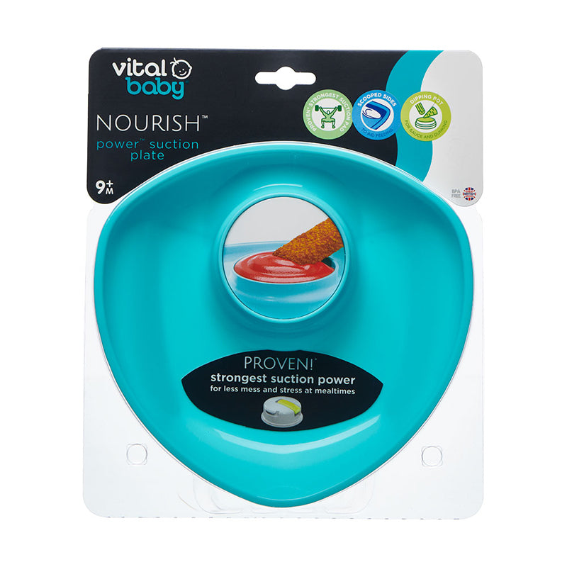 Vital Baby NOURISH Power Suction Plate Pop l B2B Distributor | Baby Products Wholesaler