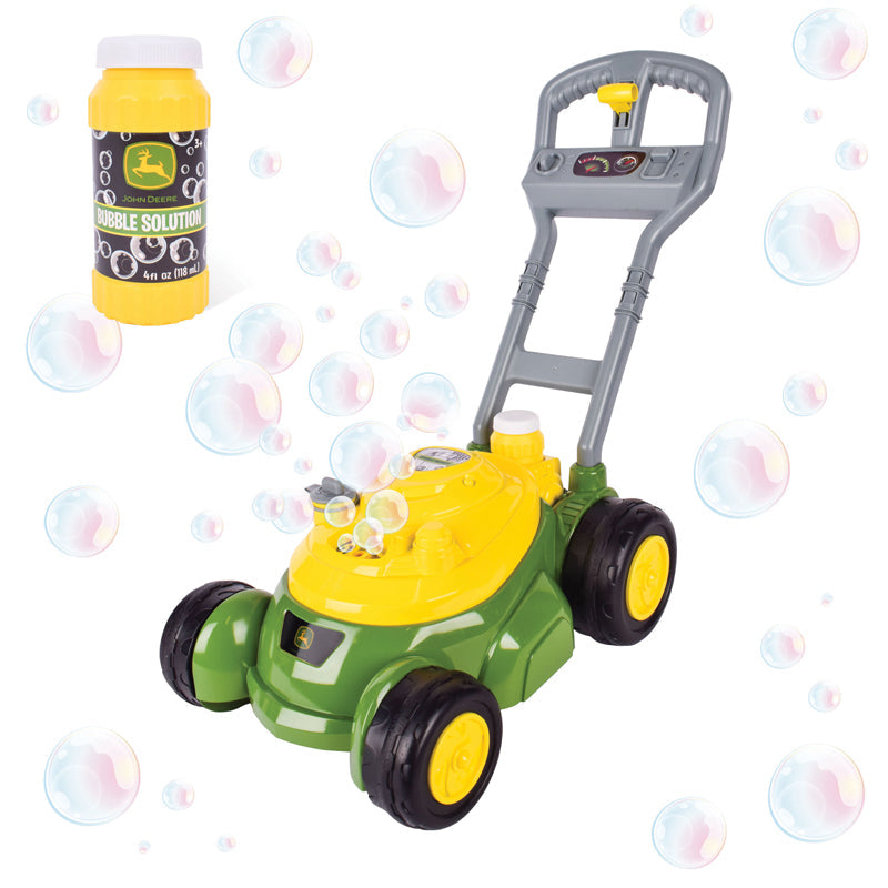 Tomy John Deere Bubble Mower with 4oz Bottle at Baby Products Wholesaler