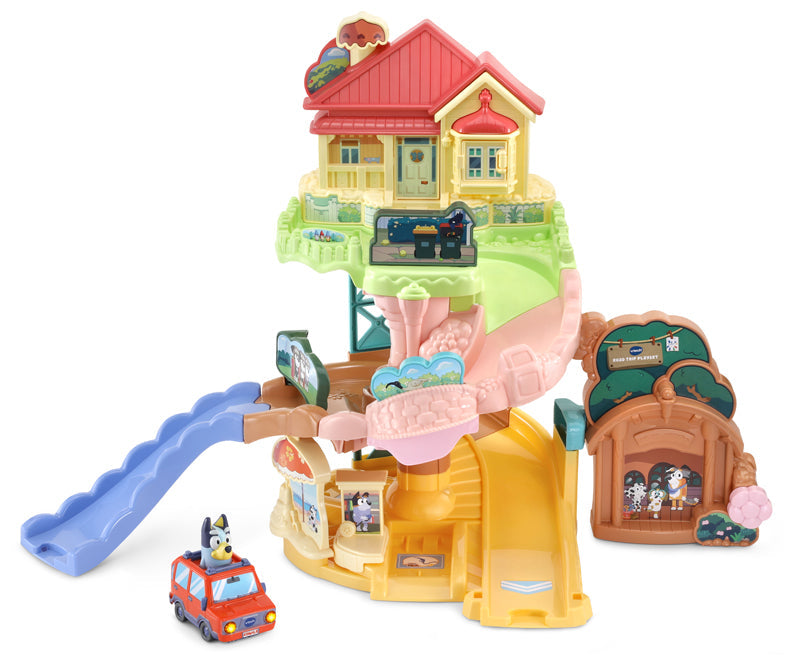 VTech Toot-Toot Drivers® Bluey Road Trip Play Set at Baby Products Wholesaler