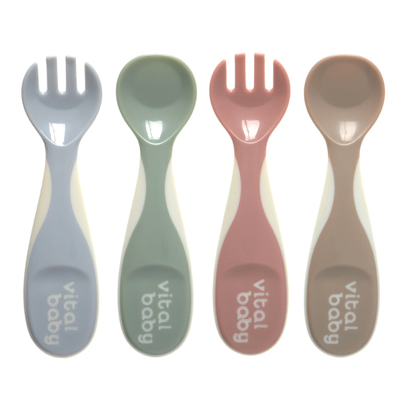 Vital Baby Nourish Chunky Cutlery 4Pk at Baby Products Wholesaler