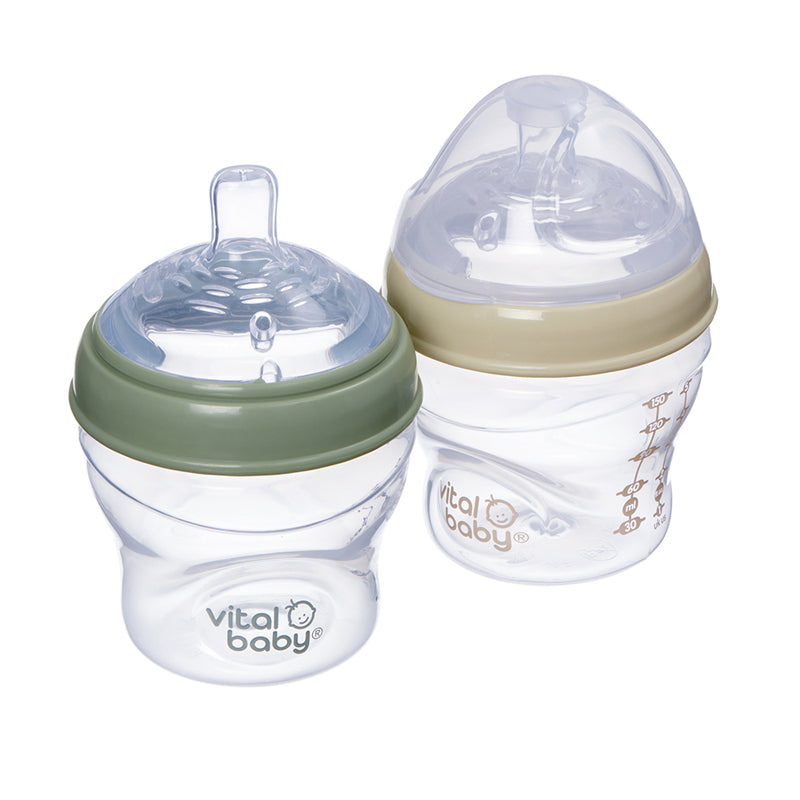 Vital Baby Nurture Breast Like Bottle 150ml 2Pk at Baby Products Wholesaler