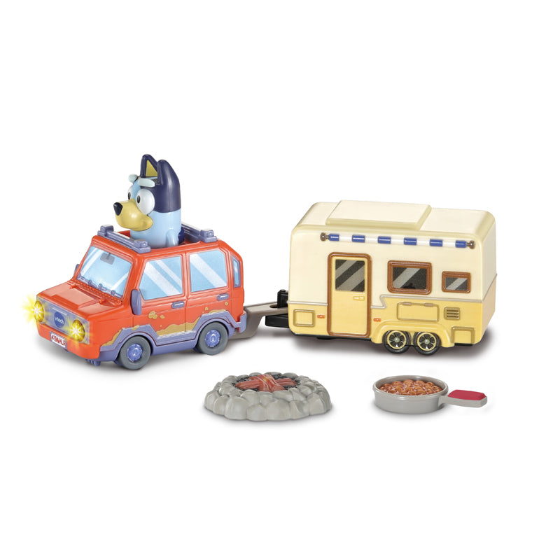 Vtech Toot-Toot Drivers® Bluey Family Car & Caravan at Baby Products Wholesaler