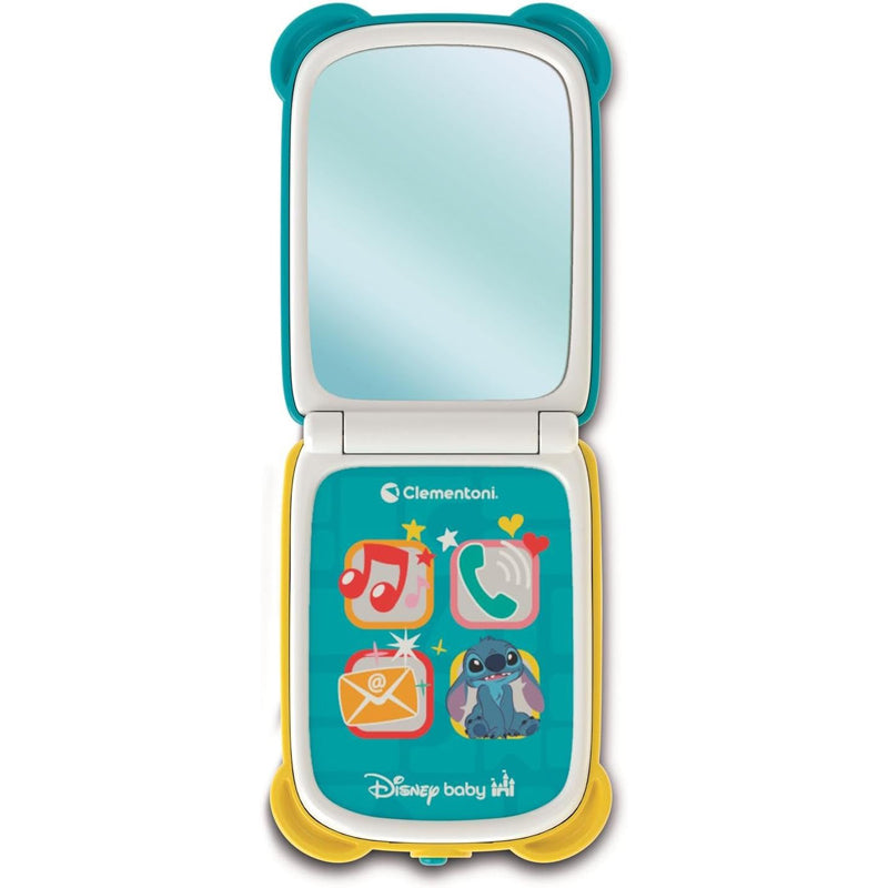 Clementoni Disney Stitch Flip Phone l Bulk Buy at Baby Products Wholesaler