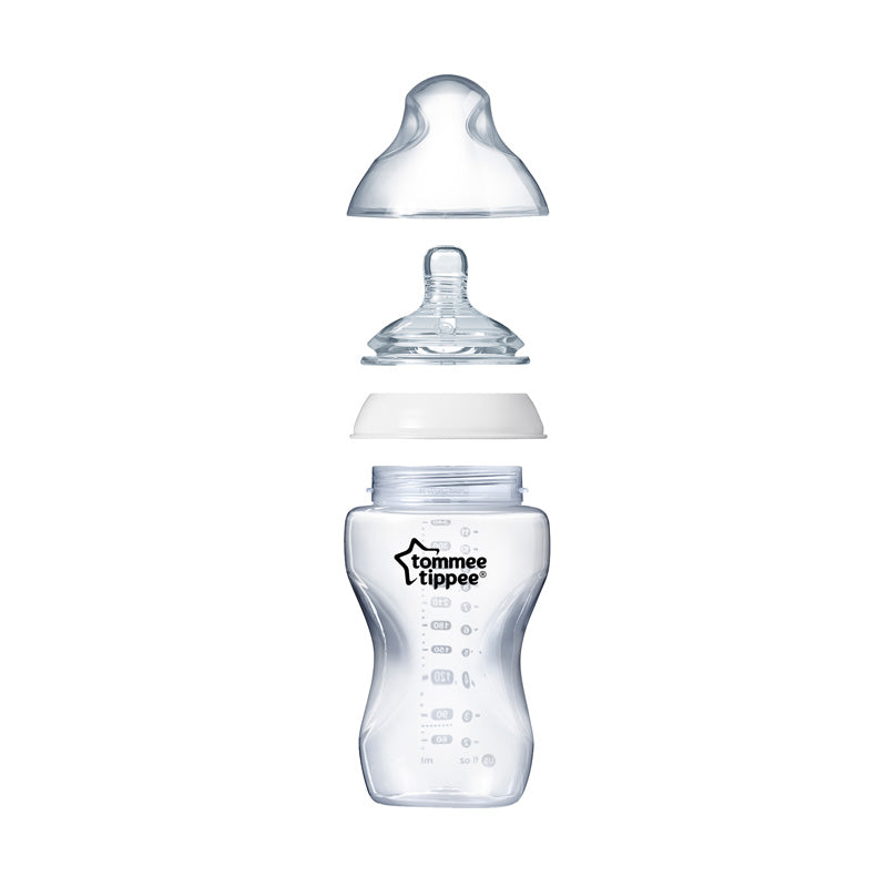 Tommee Tippee Closer to Nature Bottle 340ml 2pk l Bulk Buy at Baby Products Wholesaler
